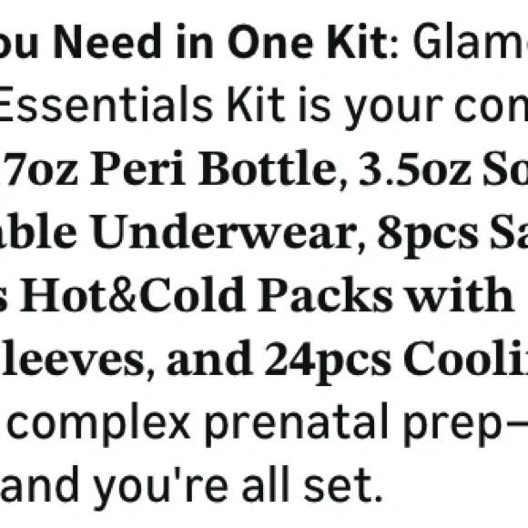 Postpartum Recovery Essentials Kit - Lavender - Picture 10 of 10